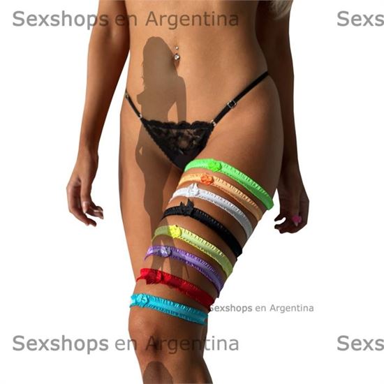 LEAGUEX - Pack de 8 ligas de diferentes colores